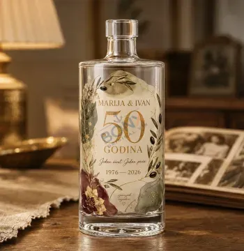 Personalizirana staklena boca Vanessa 500 ml